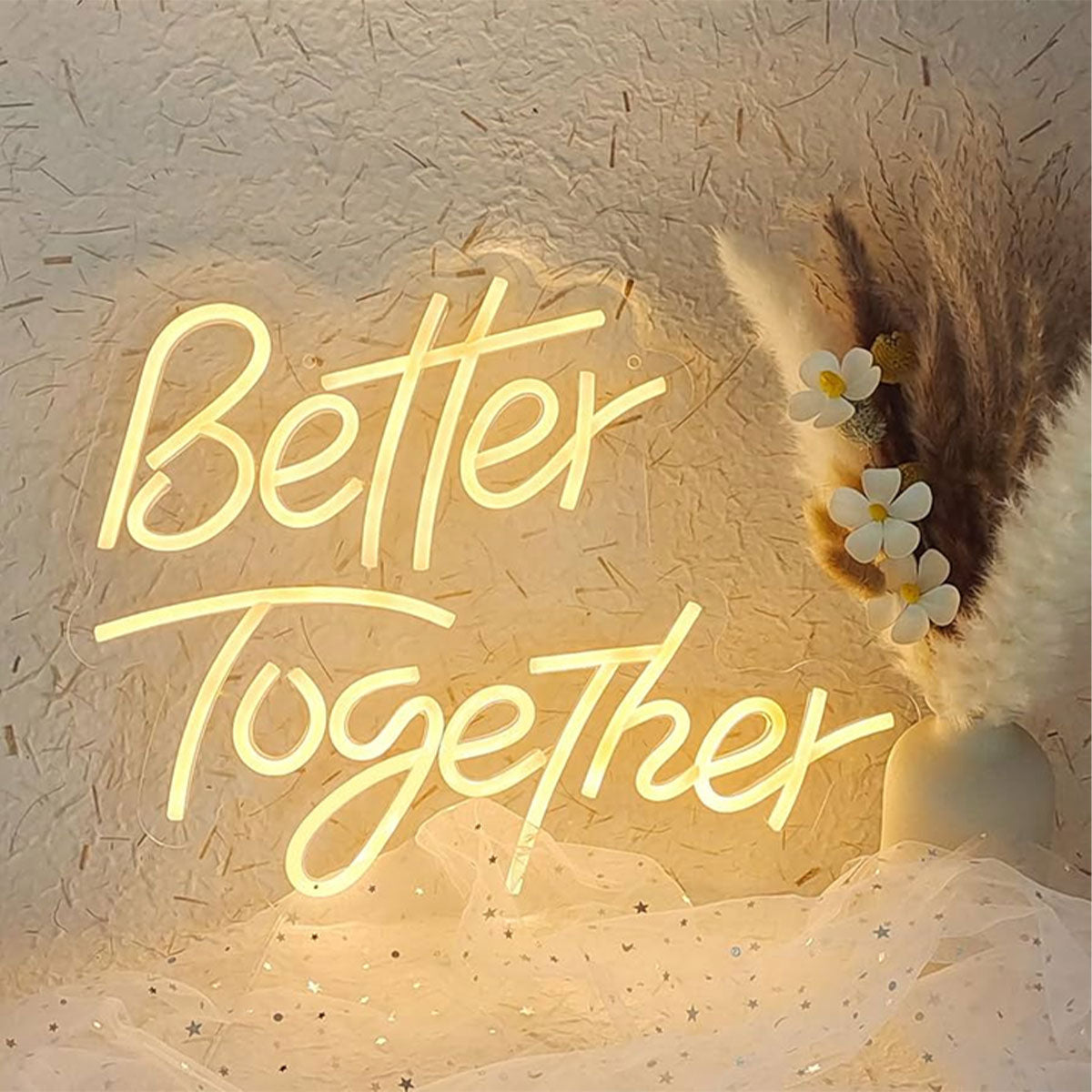 Better Together - Romantic Wedding LED neon sign product image