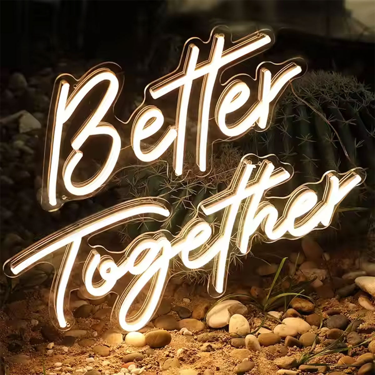 Better Together - Romantic Wedding LED neon sign product image